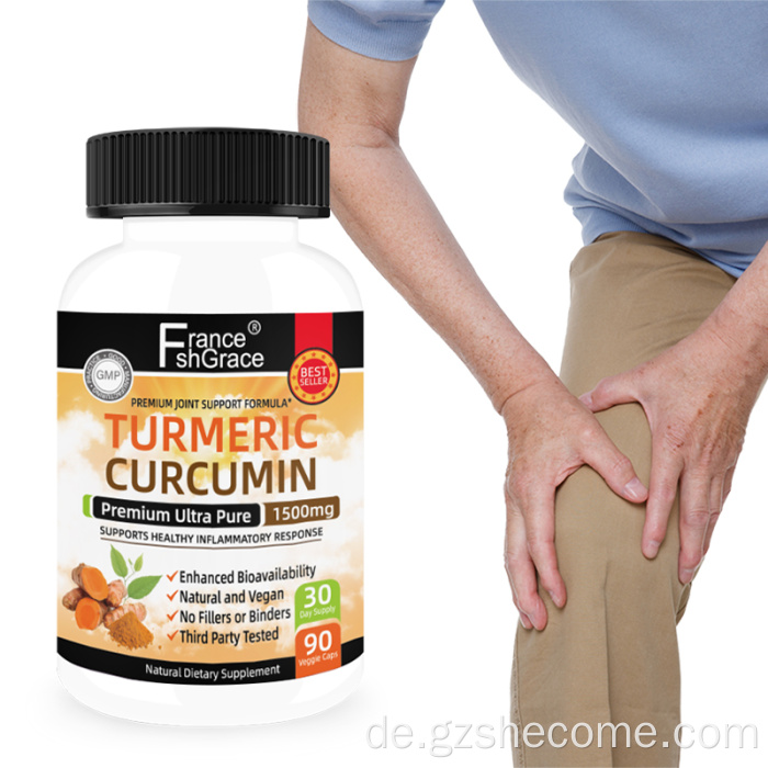 Kurkuma -Curcumin -Pfeffer -Extrakt -Curcumin -Kapsel